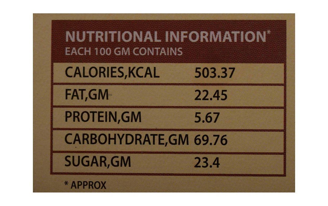 TGB Cafe 'n Bakery Panchratna Cookies    Box  200 grams